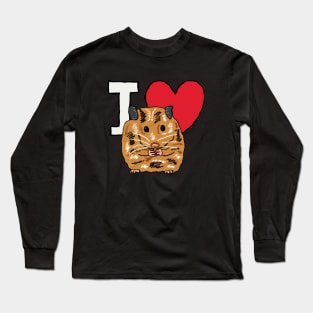 I Love Hamsters Long Sleeve T-Shirt